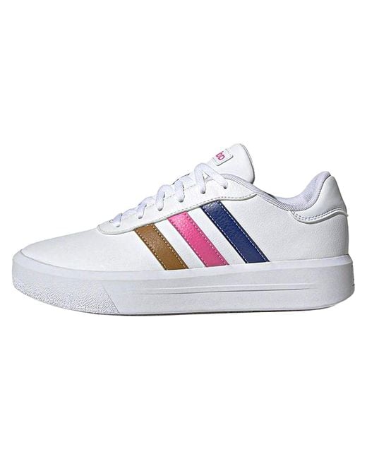 Adidas Black Court Platform Hp9429"