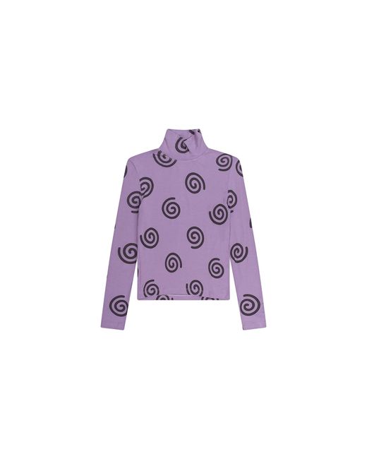 Simon Lextrait Purple Skin Tight Jetty Top Skin Tight Jetty Top"