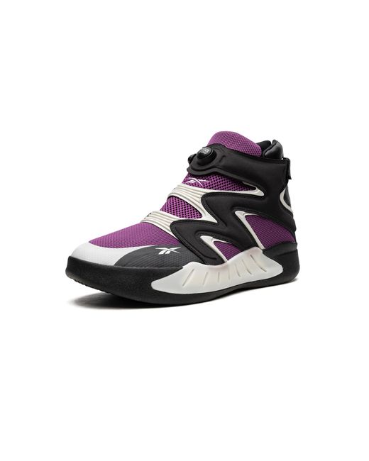 Reebok Black Instapump Fury Zone "Aubergine" Gx0297" for men