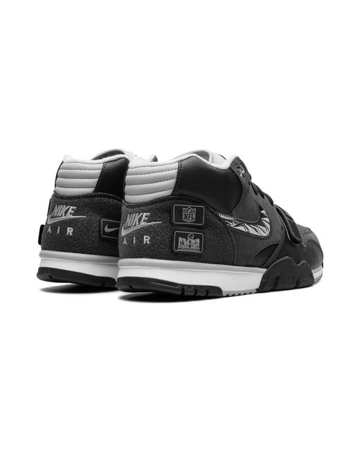 Nike Black Air Trainer 1 "super Bowl" Shoes