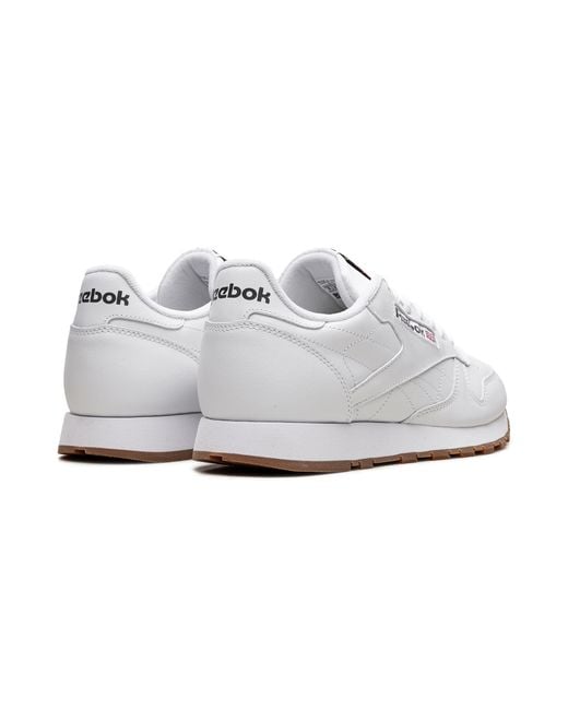 Reebok White Classic Leather 49797" for men
