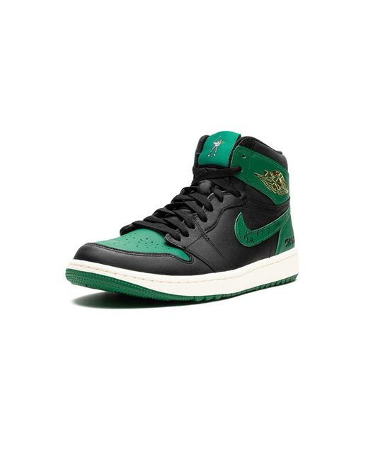 Nike Green Air 1 High Golf "Eastside Golf" Shoes