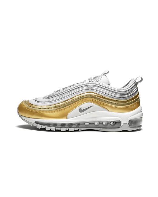 Nike Black Air Max 97 Se "Metallic/Metallic" Aq4137 001"