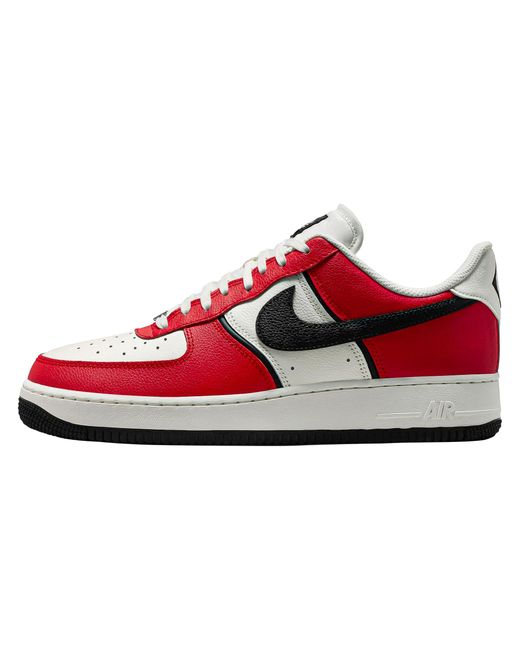 Nike Red Air Force 1 '07 Lv8 "Uptowns" Im5752 600" for men