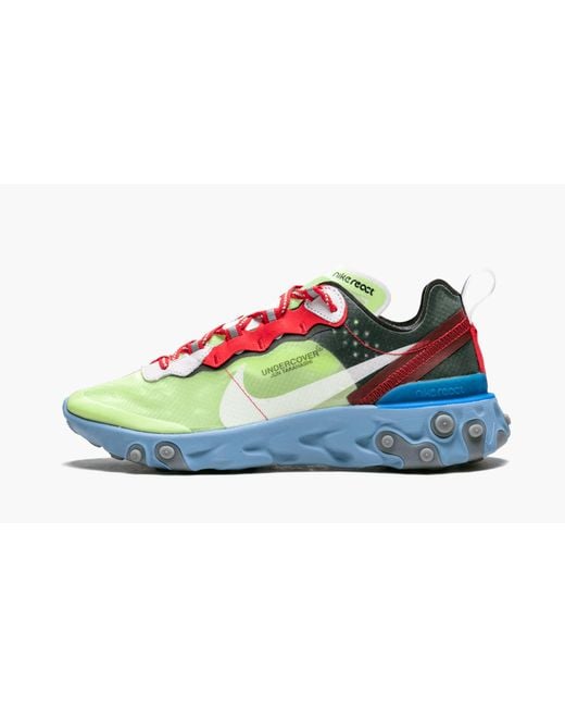Nike Black React Element 87/Undercover "Volt" Shoes for men