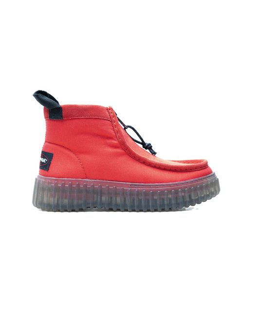 Clarks Red Torhill Zip "Eastpak