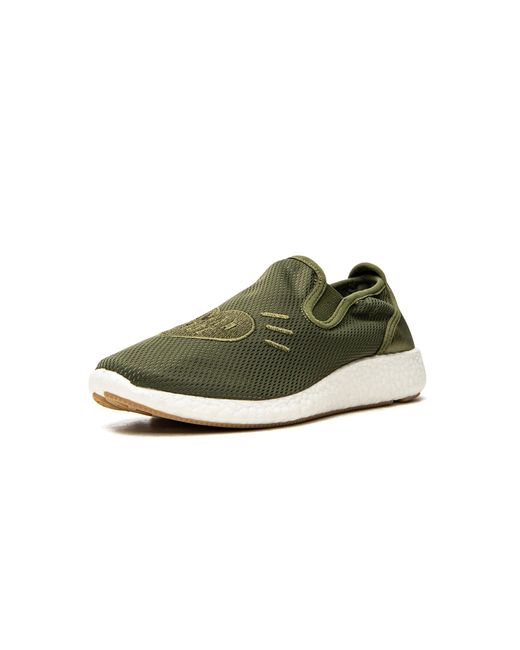 Adidas Green Pure Slip On "Human Made" Gx5204" for men