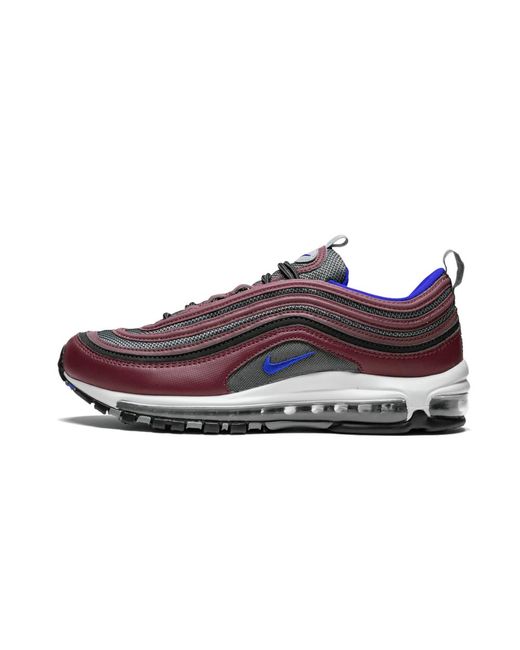 Nike Gray Air Max 97 'night Maroon' Shoes - Size 10 for men