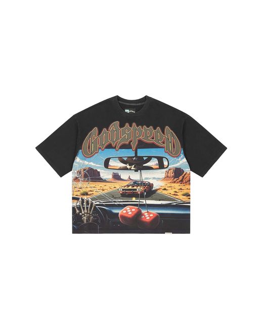 GODSPEED NEW YORK Black On The Run Ii T-Shirt Gs438" for men