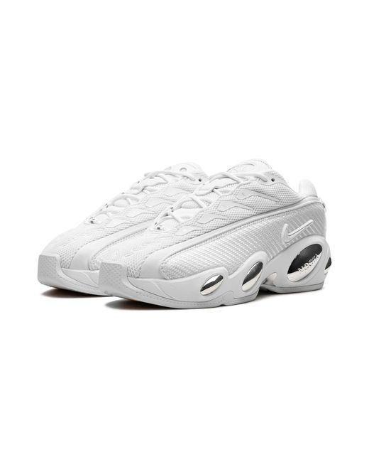 Nike Black Nocta Glide "white Chrome" Shoes