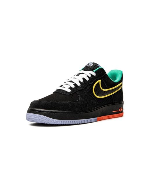 Nike Black Air Force 1 Low '07 Lv8 "Peace And Unity" Dm9051 001" for men