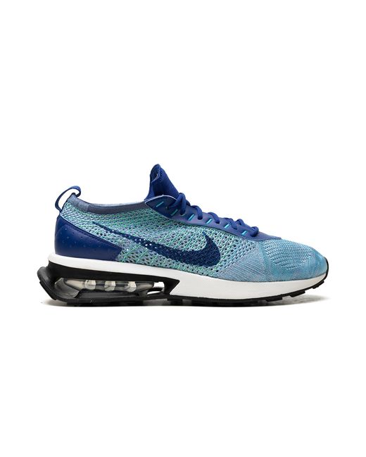 Nike Blue Air Max Flyknit Racer "Deep Royal/Diffused/Electric Algae/Deep Royal" Fd2765 400" for men