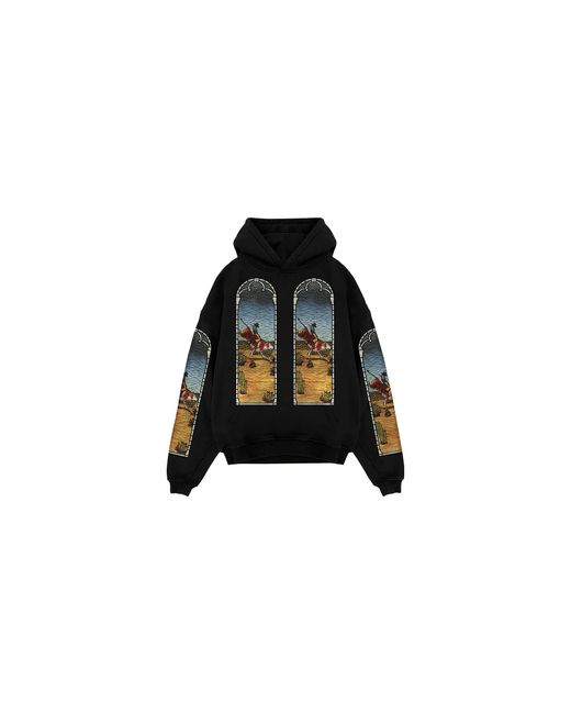 Who Decides War Black X Est Gstained Glass Hoodie Wdwes637" for men
