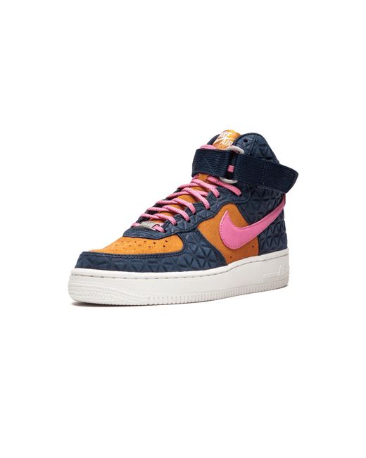 Nike Blue Air Force 1 Hi Prm Suede "Dynamic"