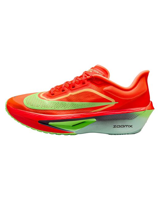 Nike Red Zoom Fly 6 "Bright Crimson Lime Blast Mint Foam Cave" Fn8454 601" for men