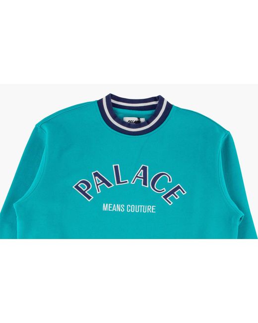 Palace Blue Couture Crew for men