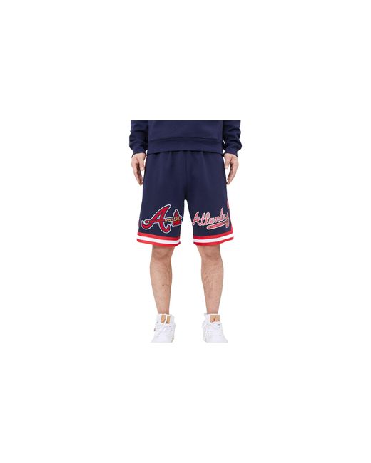 Pro Standard Black Mlb Atlanta Braves Pro Team Shorts Lab331547 Mdn" for men