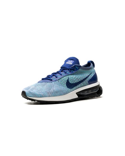 Nike Blue Air Max Flyknit Racer "Deep Royal/Diffused/Electric Algae/Deep Royal" Fd2765 400" for men