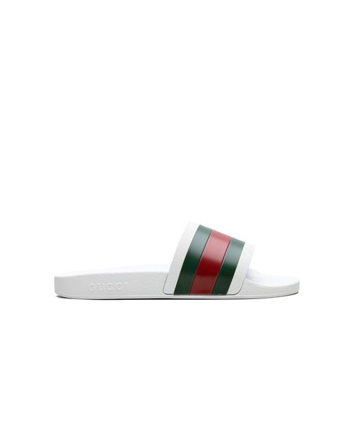 Gucci Black Pursuit 72 Slides 308234 Gib10 9079" for men