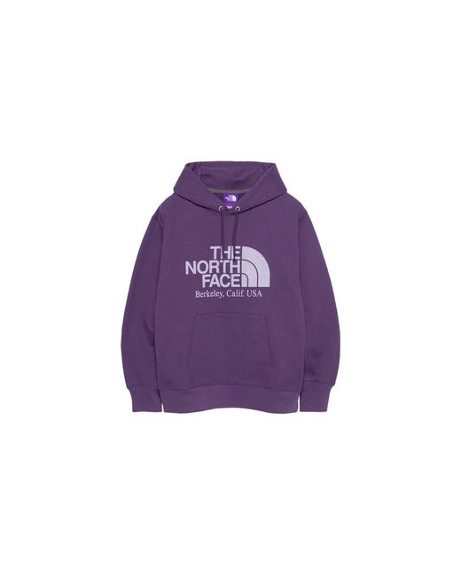 Palace Purple The North Face Label Field Graphic Hoodie P0115" for men