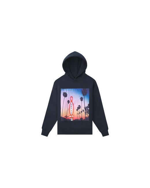 Purple Brand Black Sky Hoodie P494 Pbcs824" for men