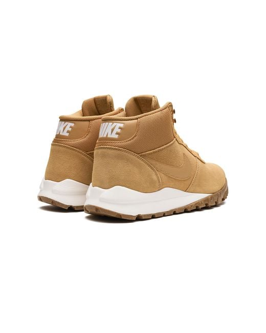 Nike Black Hoodland Suede "Haystack" 654888 727" for men