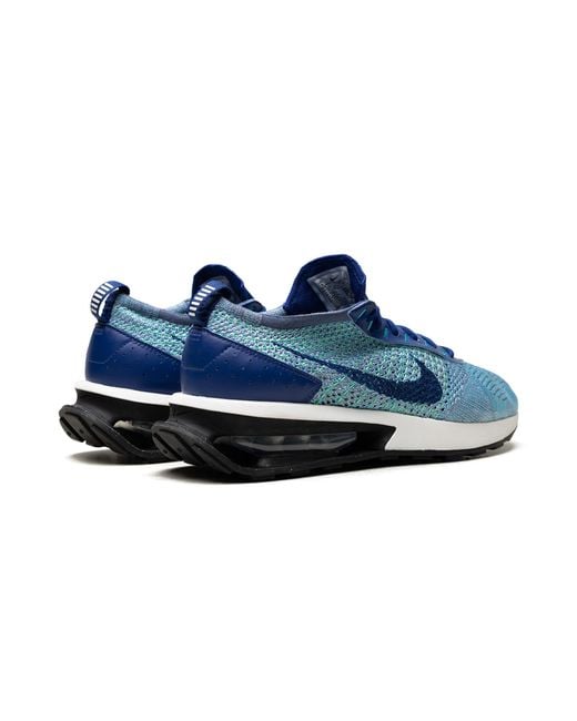 Nike Blue Air Max Flyknit Racer "Deep Royal/Diffused/Electric Algae/Deep Royal" Fd2765 400" for men