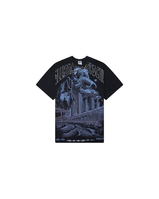 BBCICECREAM Blue Space Expo Ss Knit T-Shirt for men