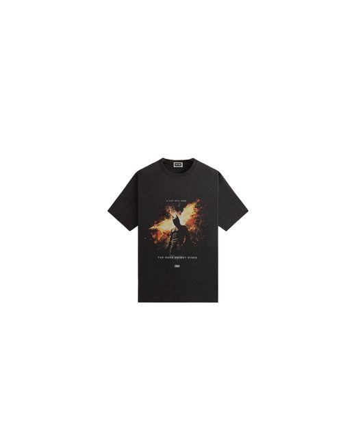 Kith Black Dark Knight Rises Vintage T-Shirt "Batman for men