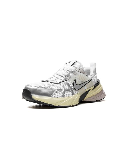 Nike Black V2k Run "pure Platinum Metallic Silver" Shoes for men