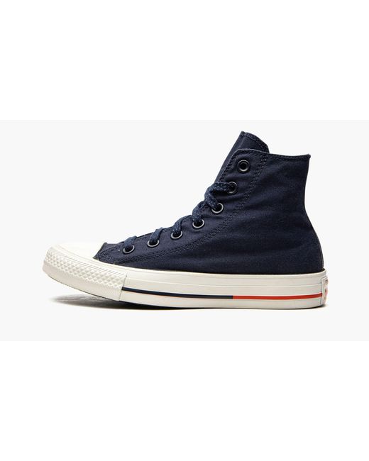 Converse Blue All Star Shield Canva Shoes for men