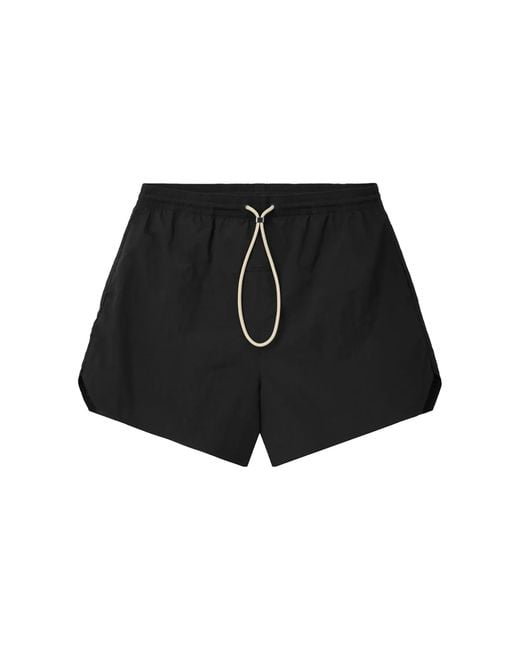 Fear Of God Black Nylon Swim Shorts "Vintage" Rw00302 0031" for men