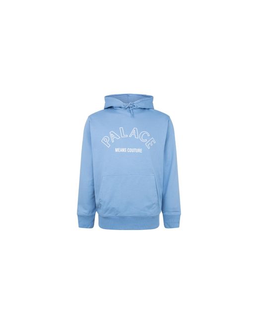 Palace Blue Couture Hoodie P14Hd054" for men