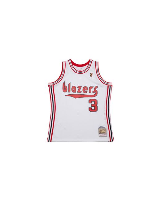 Mitchell & Ness Black Jersey "Nba Trail Blazers 2004 Damon Stoudamire" Jy8749 Ptbwhit" for men