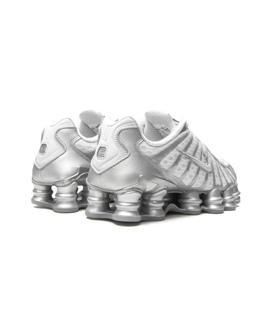 Nike Metallic Shox Tl "Chrome" Ar3566 003"