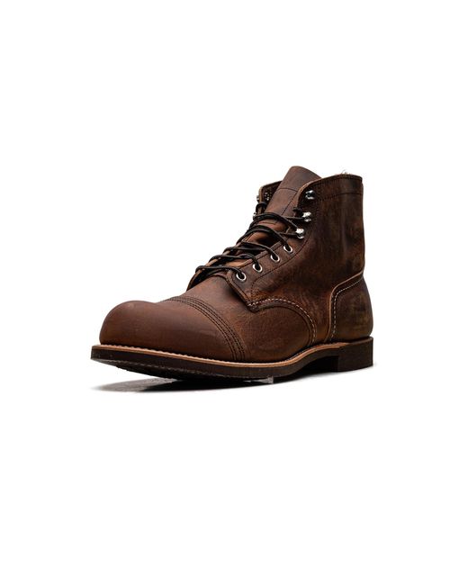 Red Wing Brown Iron Ranger "Wide for men