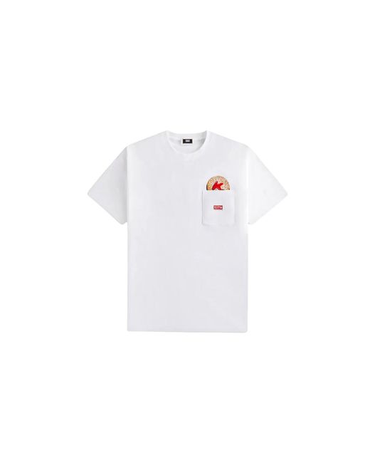 Kith Black Treats Jelly Doughnut Pocket T-Shirt Kht030146 101" for men
