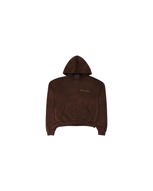 THIRTEENTH STUDIO Brown Logo Hoodie Logo Hoodie" for men