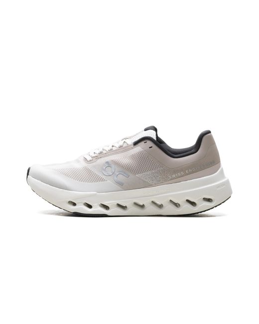On Shoes Black Cloudsurfer Next "Fog Ivory" 3We30053213"