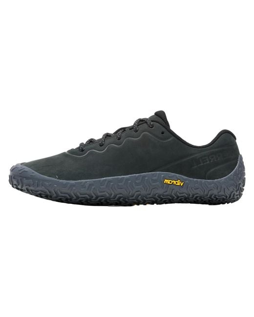 Merrell Black Vapor Glove 6 Leather "Asphalt J500524"