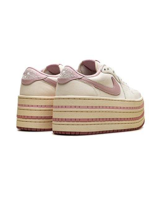 Nike Black 1 Low Triple Stack "Pale Ivory Iced Carmine" Hv8288 101"