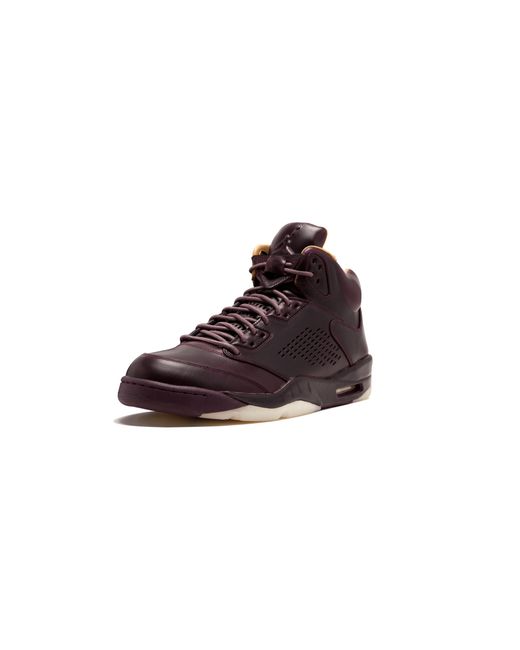 Nike Black Air 5 Retro Prem "Bordeaux" 881432 612" for men