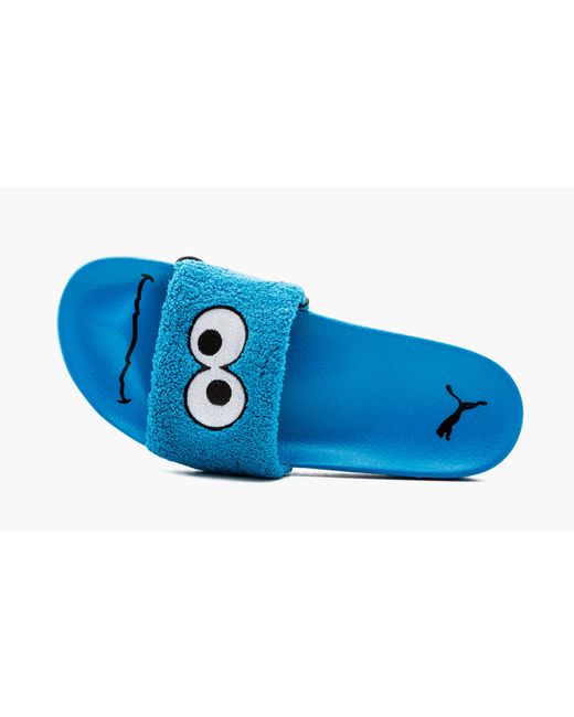 PUMA Leadcat Sesame Street "cookie Monster" Shoes in Blue for Men | Lyst