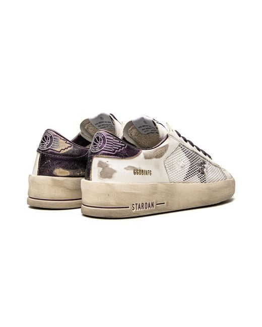 Golden Goose Deluxe Brand Black Stardan Studded Star" Gwf00128.F003033.11122"
