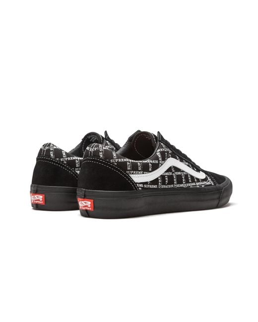Vans Black Old Skool Pro "Supreme Grid" Vn0A45Jc2Yw" for men