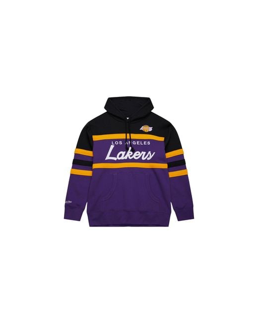 Mitchell & Ness Black Los Angeles Lakers Big Tall Hardwood Classics Head Coach Fphd6293-Lalyypppprbk" for men