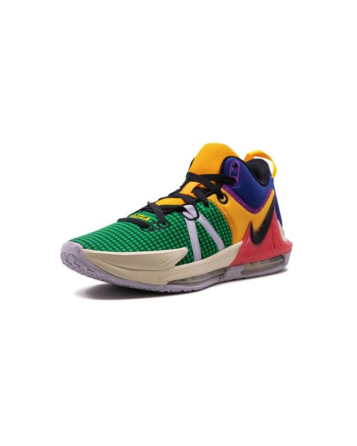 Nike Blue Lebron Witness 7 "multi Color" Shoes