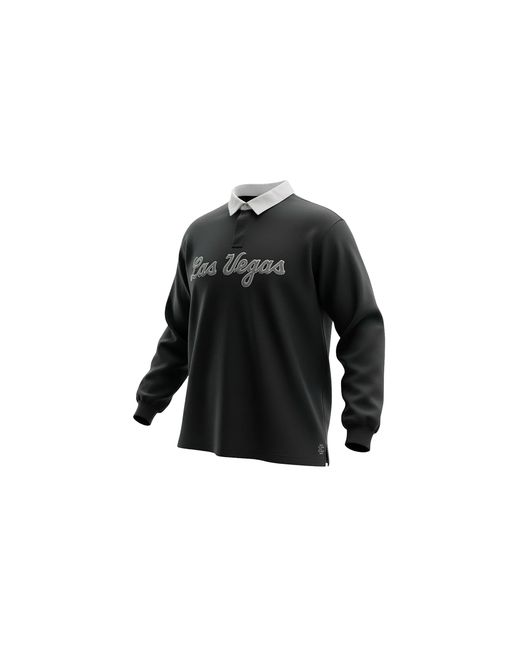 Eric Emanuel Black Ee Rugby Core Polo "Las Vegas for men