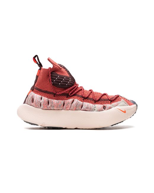 Nike Red Ispa Sense Flyknit "Adobe" Cw3203 600" for men