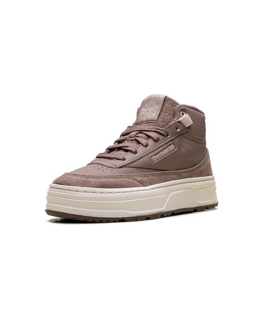 Reebok Brown Club C Geo Mid "Taupe" Gv7035"